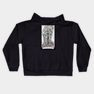 The Nine of Wands - The Tarot Restless Kids Hoodie